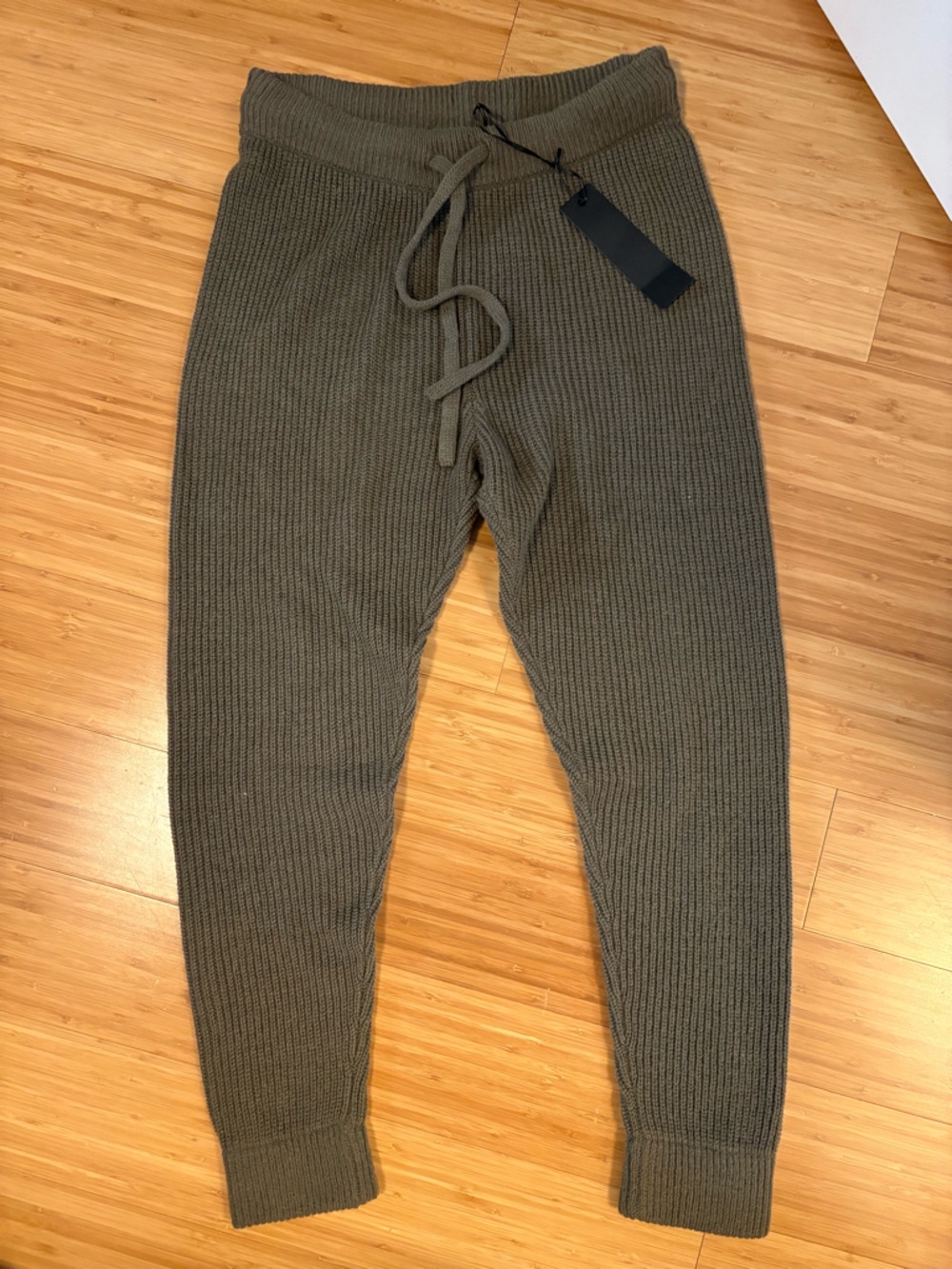 Jenni Kayne- Alpaca Fisherman Sweatpants- Olive Green